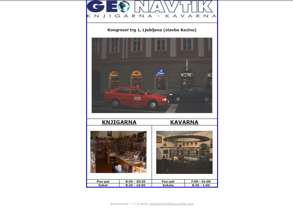 Končana izdelava spletne knjigarne Geonavtik